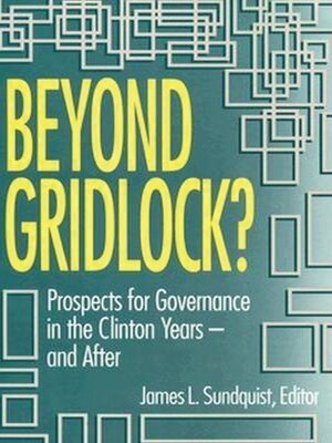 cover image of Beyond Gridlock?